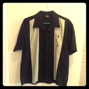 Mens Bowling Shirt  Large
